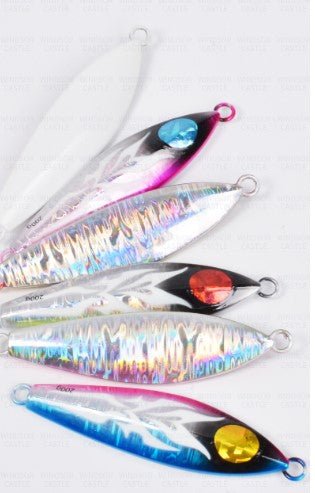 Fish 3D Eyes Saltwater Fishing Lure Metal Jig Lure - Gr8nzlife