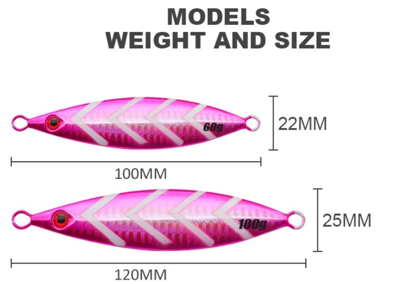 Metal Mates Fishing Lure Metal Jig Lure - Gr8nzlife