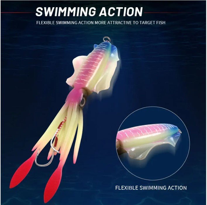 Squid Soft Lure soft Jig - Gr8nzlife