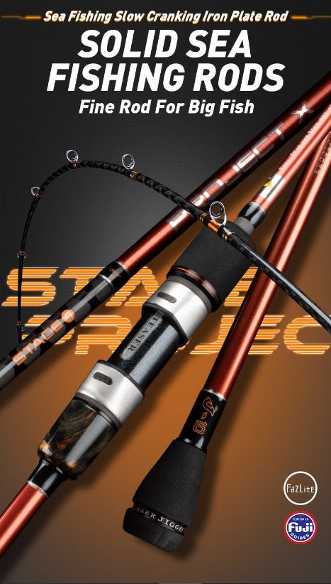Teaser Project X J10 Slow Pitch Spin Rod 120g-260g - Gr8nzlife