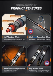 Teaser Project X J10 Slow Pitch Spin Rod 120g-260g - Gr8nzlife