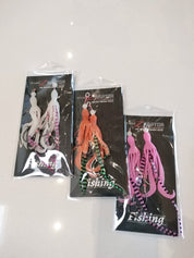 TPE Octy Raptor Z High Quality Jigging Lure Double Assist hook with Squid Skirt Luminous - Gr8nzlife